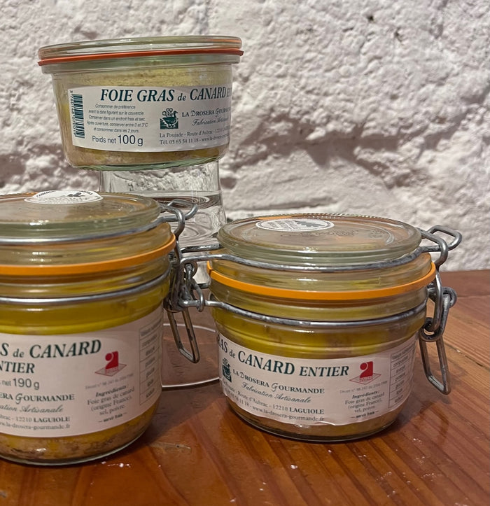 Foie Gras De Canard Entier, Duck Foie Gras jars