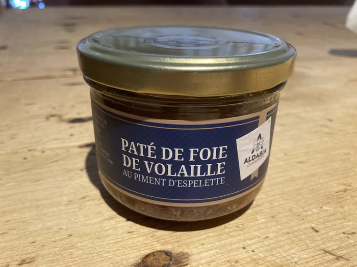 Aldabia: Chicken liver paté with Espelette pepper